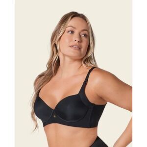 LEONISA High Profile Back Smoothing Bra with Soft Full Coverage Cups 38B
